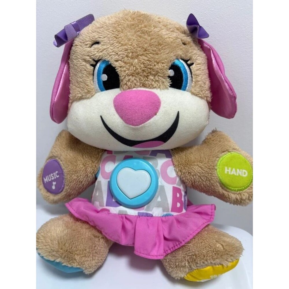 Fisher-Price Laugh & Learn Smart Stages Sis Interactive Musical Plush (Tested)